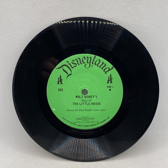 1970 Walt Disney’s Story of The Little House Book & Record #353 - Picture 10 of 15